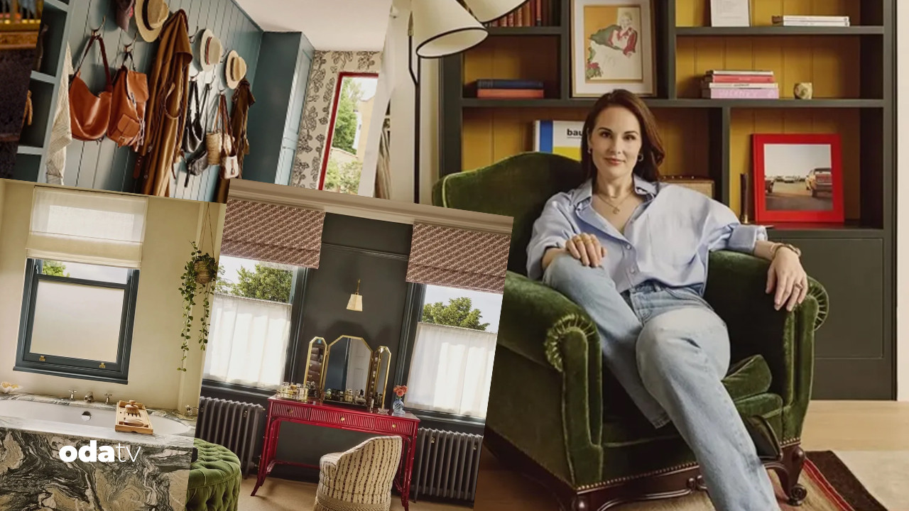 michelle dockery londradaki evinin kapilarini acti W7Z2Y4tC