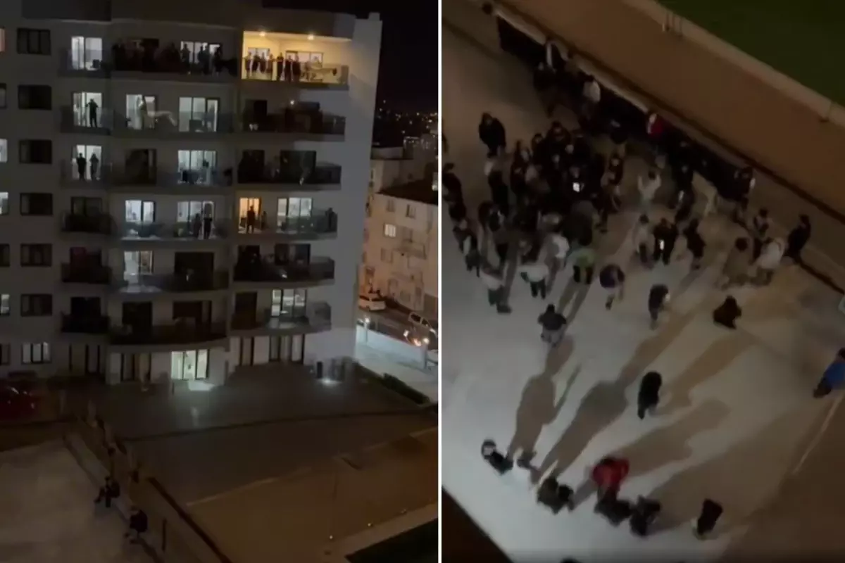 kyk yurdunda kalan ogrenciler yasanan su kesintisini uluyarak protesto etti VsFd8bWH.jpg