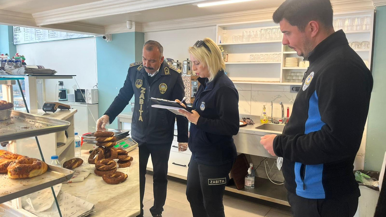 Osmaneli’de Zabıta Ekiplerinden Simit ve Poğaça Denetimi