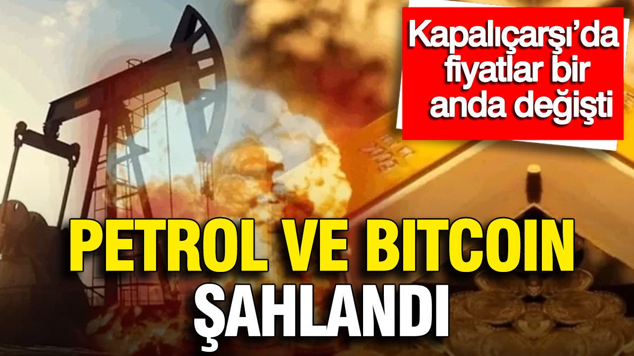 Petrol ve Bitcoin Yükselişte, Altın Düşüşte: Kapalıçarşı’da Fiyatlar Değişkenlik Gösterdi, Dolar ve Gümüşte Son Gelişmeler