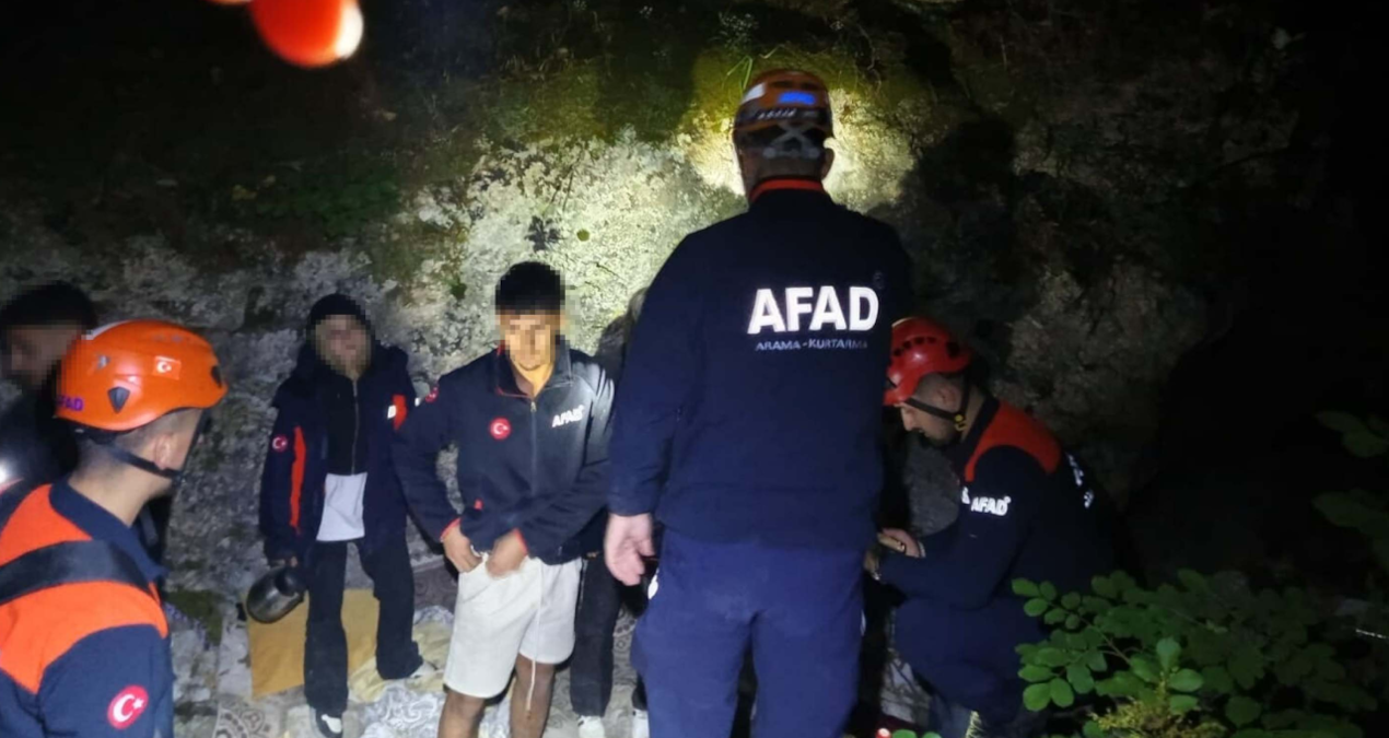 Değirmendere Şelalesi’nde Kaybolan Gençlerden İyi Haber