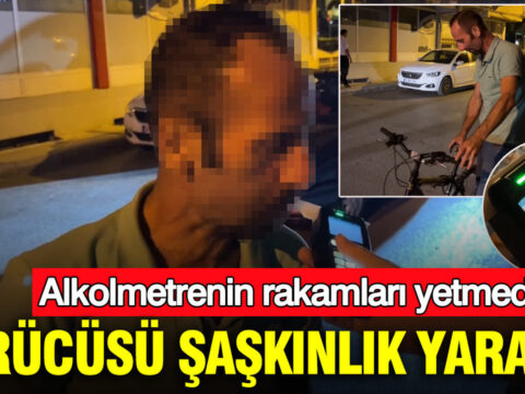 Surucusu saskinlik yaratti alkolmetrenin rakamlari yetmedi vqJD46XF